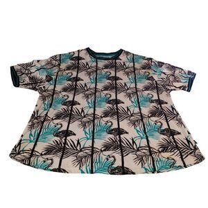 Red Ape MCMXXXIII Flamingo Tshirt‎ Men Sz XXXL Multicolor Casual Streetwear